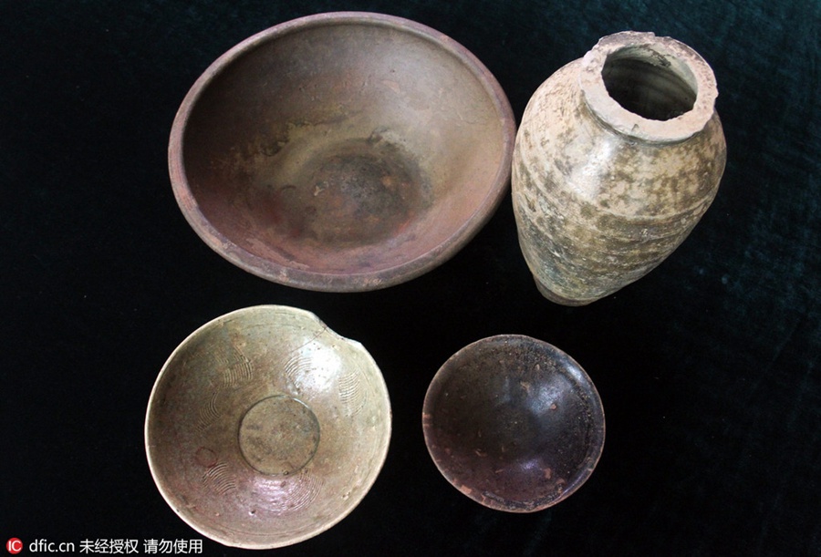 Tombs of Song Dynasty unearthed in Zhejiang