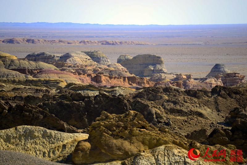 Unique wind-erosion landform in Longji Valley