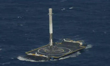 SpaceX launches inflatable space habitat to ISS, rocket lands on droneship for 1st time