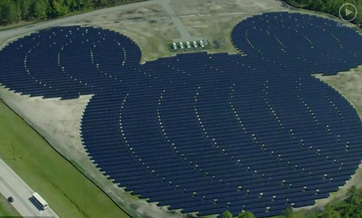 Disney World launches 22-acre solar farm in the shape of Mickey's head