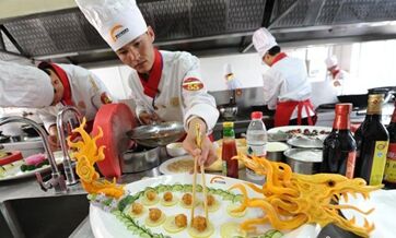Fine cuisine cooking contest held in Gansu