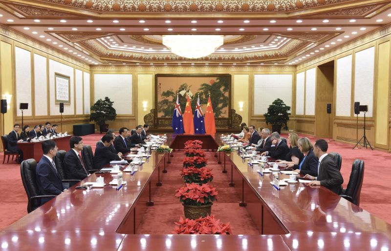 Chinese Premier welcomes Australian PM (4) - People's Daily Online
