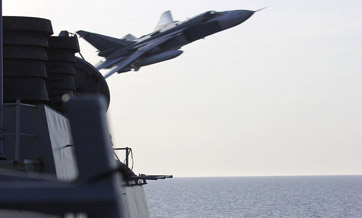 Russian fighter jets aggressively buzzed US Navy warship in Baltic sea at a height of just 30 feet, defense official reveals