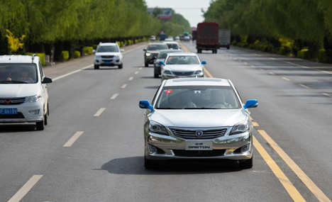 Chinese driverless cars complete long-distance road test