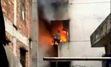 Man behind video of dying fire victim: I tried to save him but failed