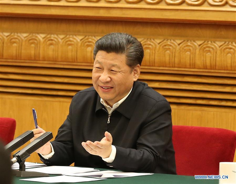 President Xi calls for cyberspace security, technological breakthroughs