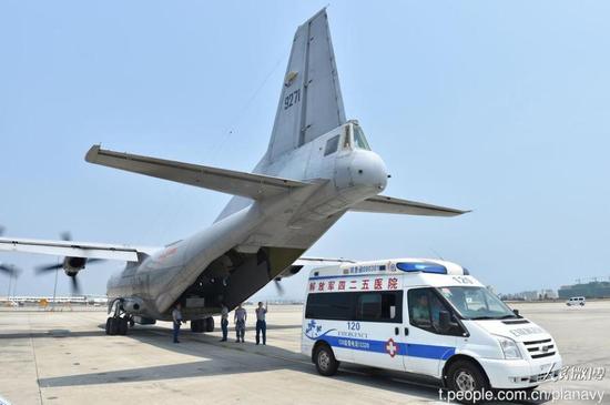 Evacuation by military aircraft blameless