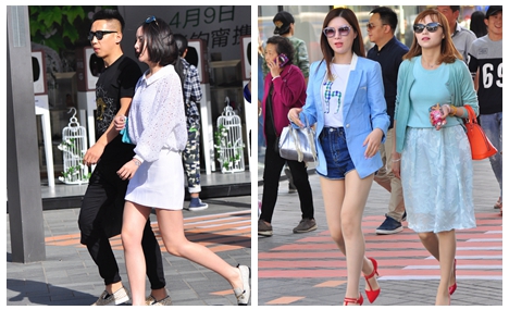 Beijing Style: ready for bare legs