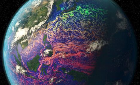 Stunning satellite images show the ocean current