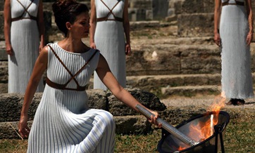 Olympic Flame for 2016 Rio Summer Olympics lit in birthplace of Games