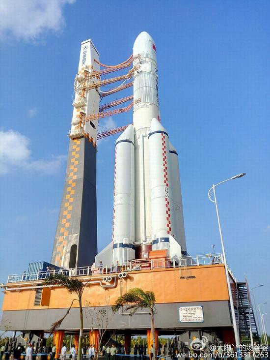 China's new generation of rocket already in assembly