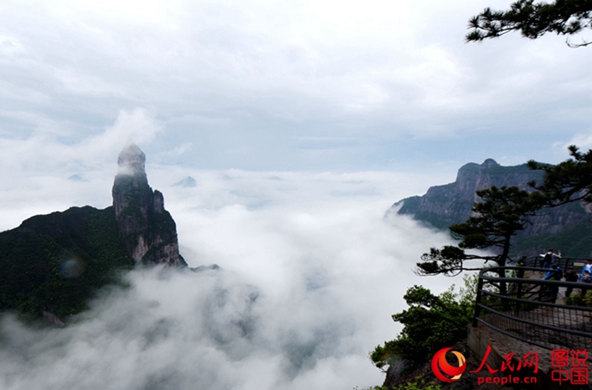 Ink painting-like scenic spot in E China