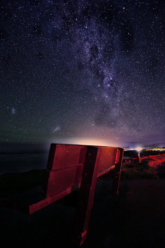 Milky Way over Woolgoolga in Australia