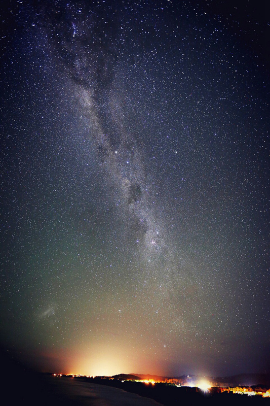 Milky Way over Woolgoolga in Australia