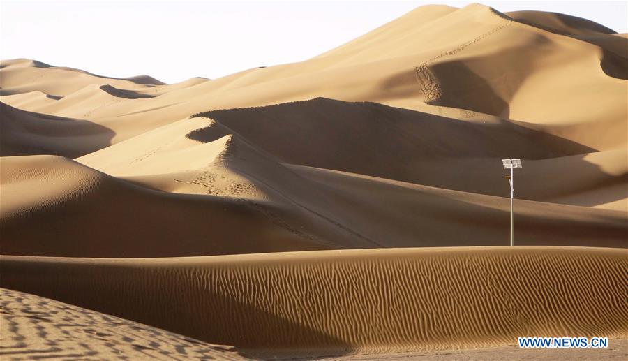In pics: Kum Tag Desert in Shanshan County, NW China