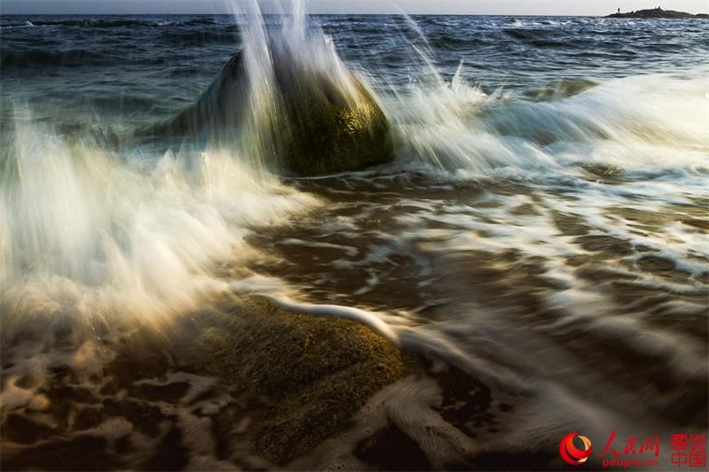 Beautiful scenery of Beidaihe summer resort in Hebei