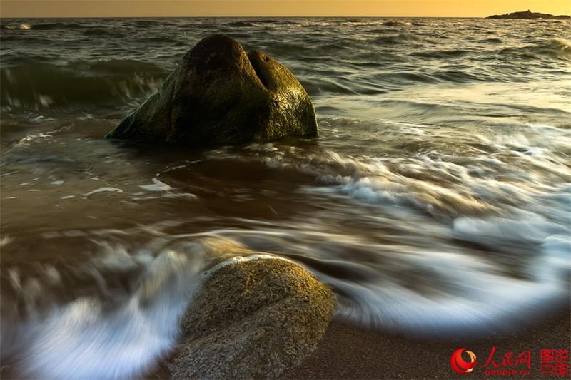 Beautiful scenery of Beidaihe summer resort in Hebei