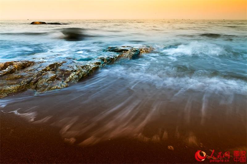 Beautiful scenery of Beidaihe summer resort in Hebei