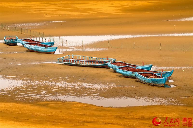 Beautiful scenery of Beidaihe summer resort in Hebei