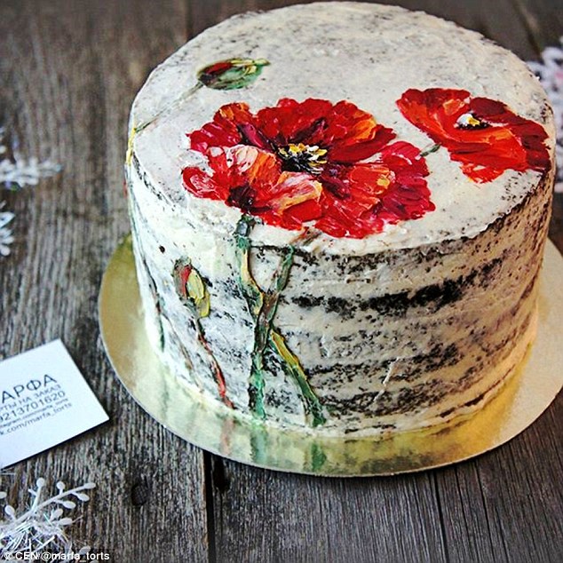 Move over Mary Berry! Bakers recreate masterpieces by Van Gogh, Chagall and Renoir on CAKE