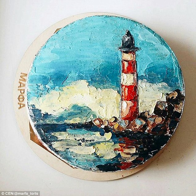 Move over Mary Berry! Bakers recreate masterpieces by Van Gogh, Chagall and Renoir on CAKE