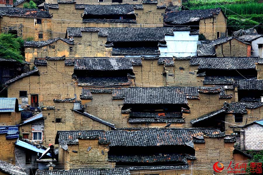 Antique traditional folk houses in Lishui