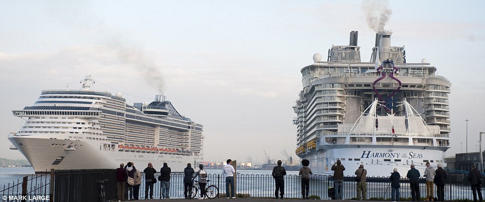 World’s biggest cruise ship Harmony of the Seas to  start maiden voyage 