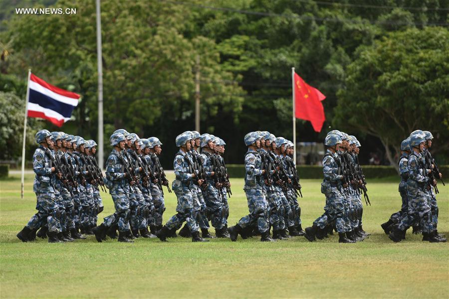 China, Thailand start joint military exercise