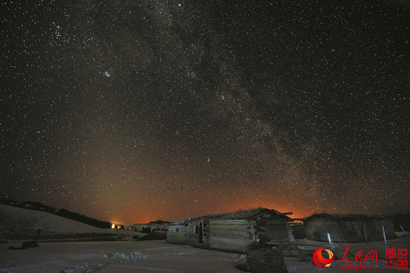 Intoxicating scenery of prairie in Xinjiang