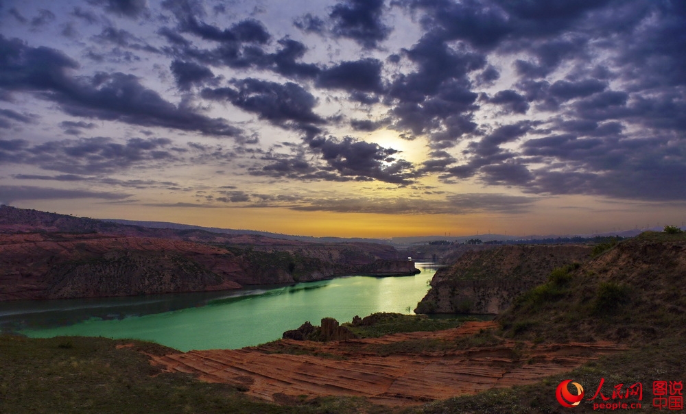 Visually surreal: Jingbian wave valley in NW China