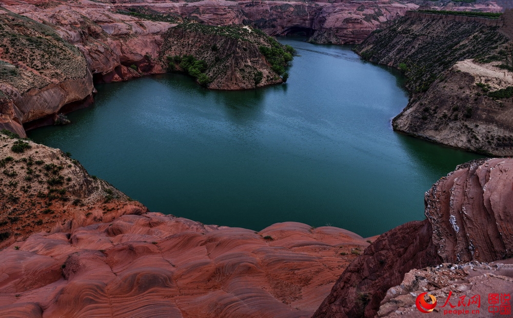 Visually surreal: Jingbian wave valley in NW China