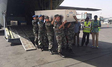 Body of Chinese Peacekeeper Transferred to Mali Capital