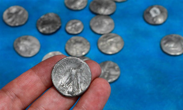 "Rare" trove of silver coins unearthed in Israel