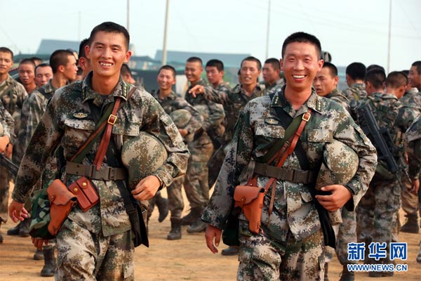 'Solemn' retirement ceremony called for PLA officers