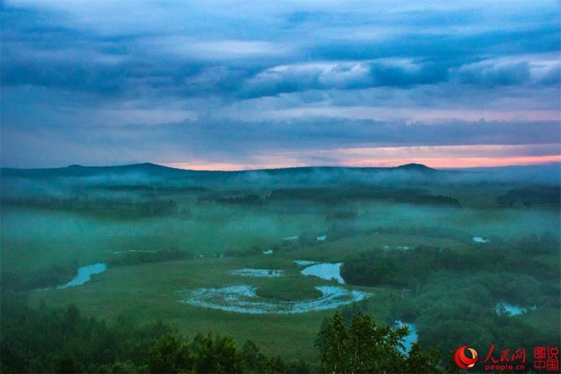 Beautiful Nanweng River in Heilongjiang