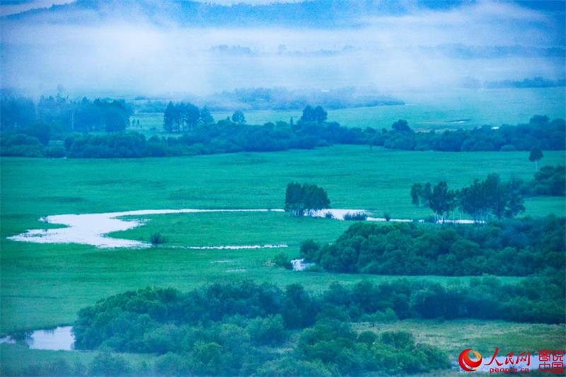 Beautiful Nanweng River in Heilongjiang