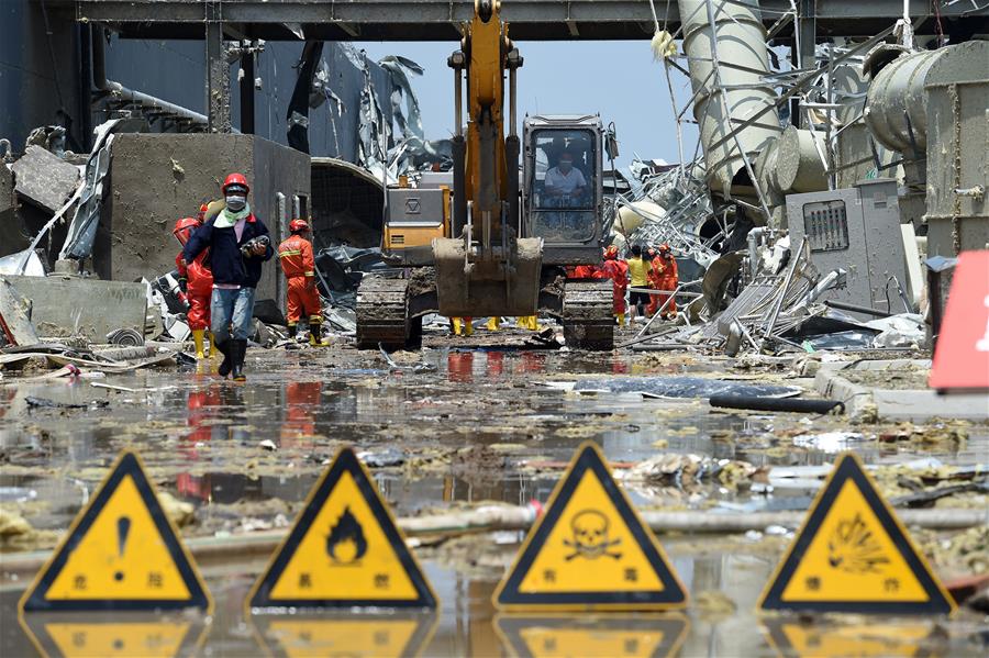 Hazardous chemicals cleared in tornado-battered China county