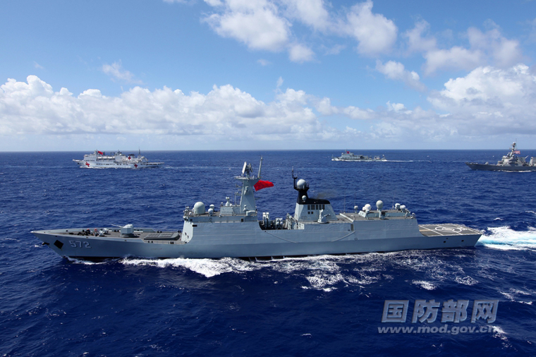 Chinese, US warships conduct training near Hawaiian waters