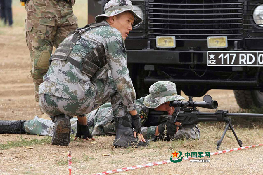 Chinese special force tops medal tally in Golden Owl international sniper competition