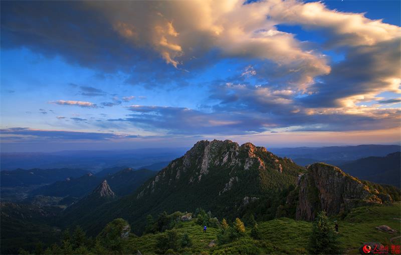 Breathtaking scenery of Luya Mountain Scenic Spot