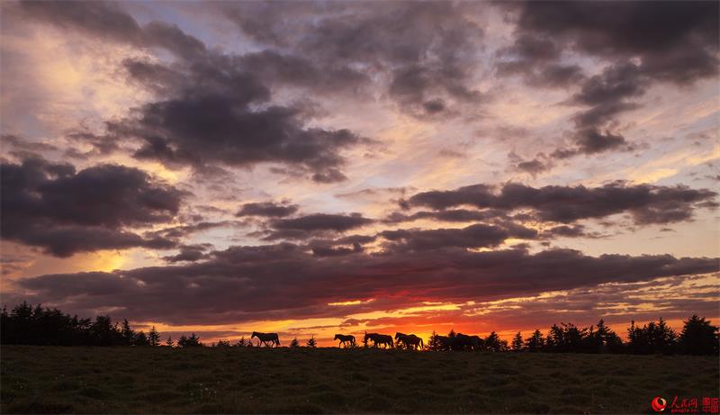 Breathtaking scenery of Luya Mountain Scenic Spot