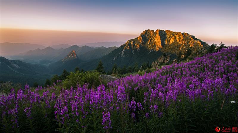 Breathtaking scenery of Luya Mountain Scenic Spot