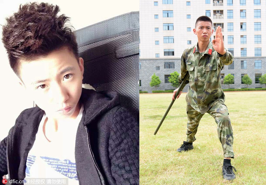 Before vs. after: Post-95s soldiers' change in the army