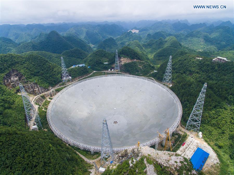 Installation complete on world's largest radio telescope