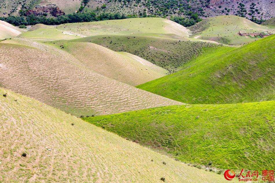 Fascinating scenery of Kuokesu Grand Canyon in NW China