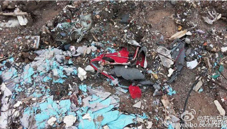 4,000 tons of garbage from Shanghai dumped in Suzhou