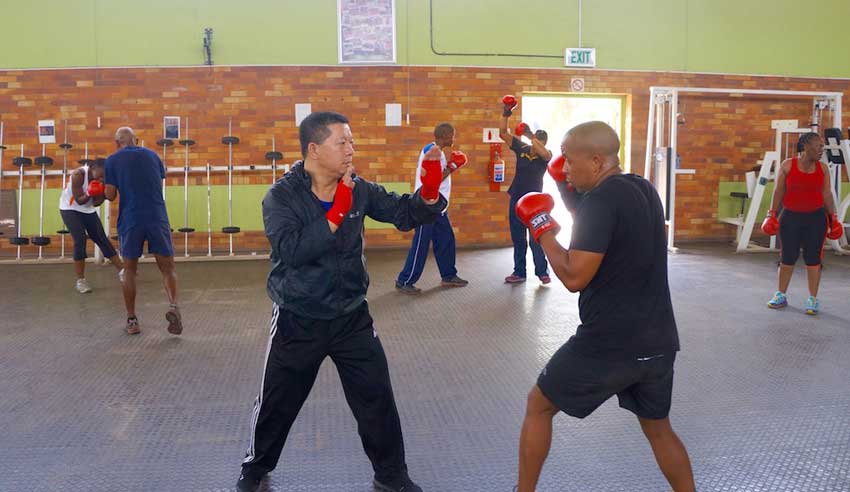 Police train to fight crime with kung-fu