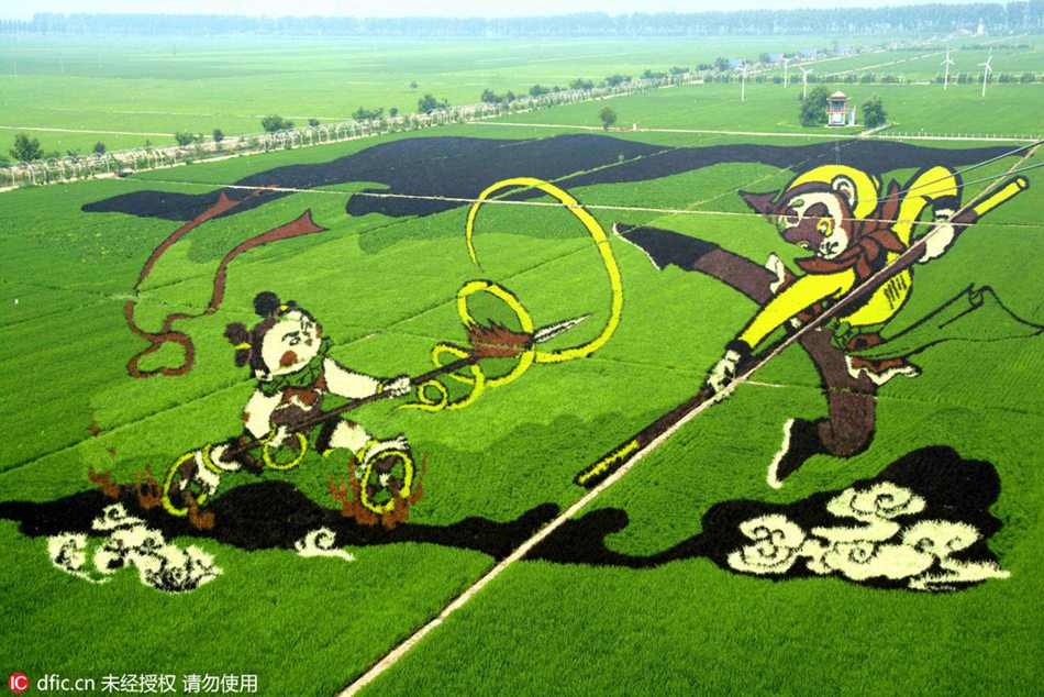 Impressive 3-D tanbo art cultivated in northeast China