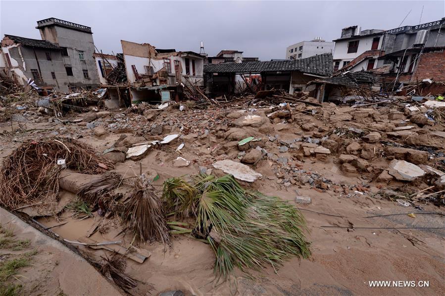 Typhoon Nepartak leaves 10 dead, 11 missing in E China county
