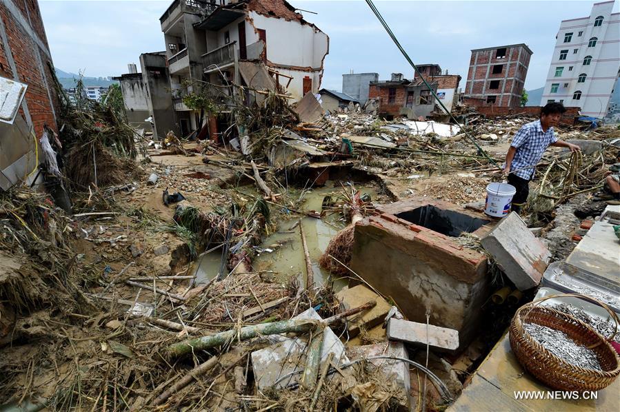 Typhoon Nepartak leaves 10 dead, 11 missing in E China county